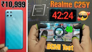 Realme C25Y BGMI Test ⚡ Heating, Max Graphics, FPS Meter 😍 Unisoc T610 Review | After 2 Month 🔥