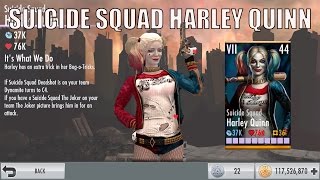 Injustice iOS | Suicide Squad Harley Quinn Review!