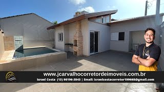 (VENDIDO) LINDA CASA COM PISCINA GRANDE PRÓXIMO DA PRAIA DO CIBRATEL 1 PARA VENDA!!