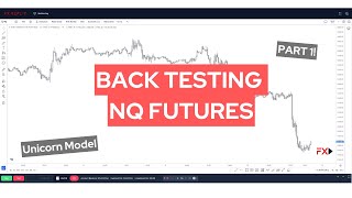 NQ Futures Back Testing Unicorn Model - FX Replay June 2022 pt.1