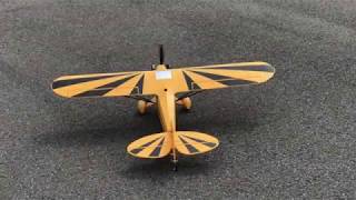 E-Flite Clipped Wing Cub 1.2M Flight and Review