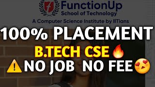 100% Placement Else Refund | Best Placement B.TECH College