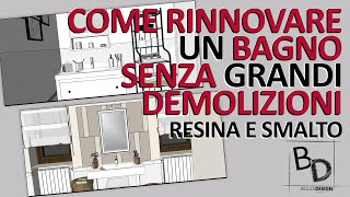 COME RINNOVARE un BAGNO SENZA grandi DEMOLIZIONI | Belula Design