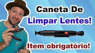 Caneta para limpar lentes de câmera - caneta dupla para limpar lentes Lenspen - Item obrigatório!