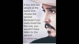 Johnny Depp quote