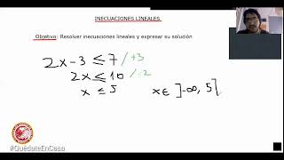 INECUACIONES LINEALES - MATEMÁTICAS IVº MEDIO