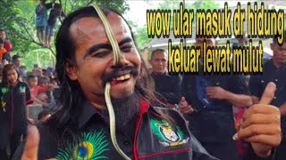 Ketika Ular dimasukan ke hidung|| makan paku|| mr Unyil murid master limbad|| Mayangkoro original