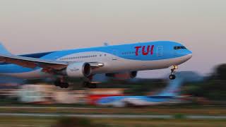 TUI Boeing 767PH-OYI landing at Rhodos 05.06.2019