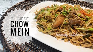 CHICKEN CHOW MEIN | QUICK N’ EASY CHICKEN CHOW MEIN RECIPE!