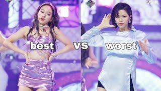 Best vs Worst dressed each twice era