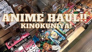 anime haul! 🍃 some things I got from Kinokuniya!