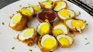 Egg Pakora Recipe / How to make Egg Pakora Recipe / Easy & quick Pakora Recipe / Everydayfood