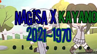 ⌚2021~1970⌚|| old age AU || gacha club trend || nagisa x kayano || assassination classroom ||