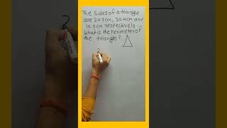 How find perimeter of triangle