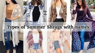 types of shrugs with names/2024best ladies stylish shrugs