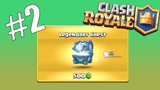 Clash Royale | Legendary Chest Opening #2!