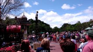 Man balances on chairs  [Full-HD | Disney 2013]