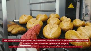 DECON Universalauflagen: schneller Wechsel von Backen zu Garen/quick change form baking to cooking