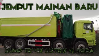 Jemput Unit baru Dump Truck Listrik