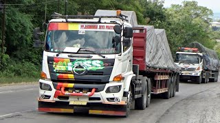 Heavy Trucks on Hard Work at Incline Road | Lamongan, East Java