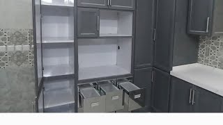 ALUMINIUM PARFECT KITCHEN CABINET DESIGN