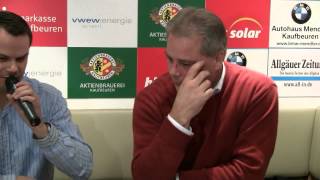 Pressekonferenz: ESVK vs. Lausitzer Füchse am 02.11.2012 (Endstand 6:3)