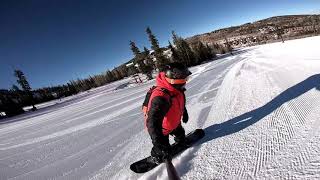 Brian Head snowboarding 11-29-20 video 2