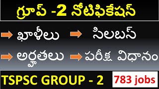 TSPSC Group 2 Notification 2022 | Group 2 Posts, Eligibility, Syllabus, Exam Pattern| @Aishwarya Ram