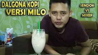 CARA MEMBUAT DALGONA KOPI VERSI MILO