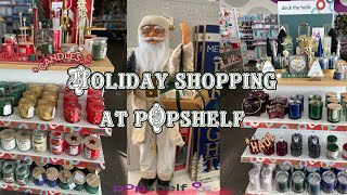 VLOGTOBER 🕸️|  POPSHELF 👜| 🌲HOLIDAY SHOPPING🎄| NEW AT POPSHELF | #popshelf #holidayseason {2023}