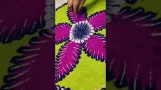 #easy Rangoli design🤗✨#must try🥰😍😘@Gohil Family Vlogs 👑