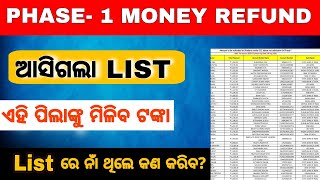 +3 Money Refund List Published। Check Your Name। Refund List। CLC Money Refund List