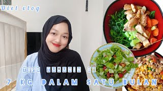 Tips turunin berat badan 7kg selama 1 bulan