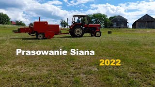 Prasowanie siana 2022 ✔ Prace od rana do późnego wieczora ✔ Ursusy i Władimirec w akcji ✔