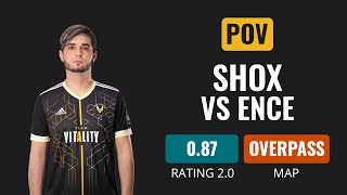 [POV] Vitality shox VS Ence [Overpass] | CS GO DEMO