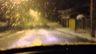 Neve em Caxias do Sul-RS - 27/08/2013