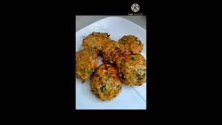 Zucchini Fritters/Air fryer recipe/Healthy Recipe #shorts#air fryer #zucchini