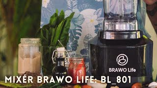 Mixér BRAWO Life BL-801_jak ho používat+recepty