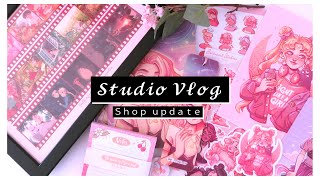 ✦STUDIO VLOG 02✦// Shop Update!