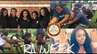 COLLEGE VLOG #12 | RA TRAINING WEEK