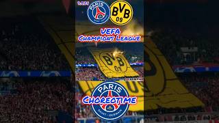 Paris St. Germain Choreo vs. Borussia Dortmund 7.5.24 #choreotime #psg #championsleague #bvb