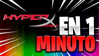 HYPER X EN 1 MINUTO