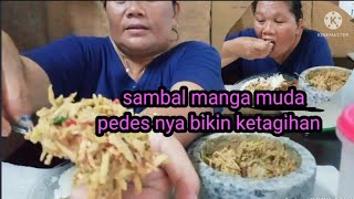 TKW Malaysia mukbang sambel manga muda