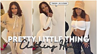 PrettyLittleThing Try On Haul | Fall/Winter |MsPotatoHead