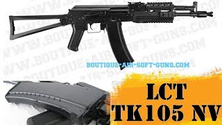 Présentation de la TK 105 NV, de LCT, disponible sur BASG