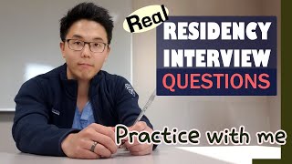 Questions We Got Asked at Our Combined 58 Residency Interviews | PRACTICE WITH ME (medical students)