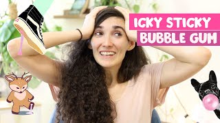 Icky Sticky Bubble Gum (Fingerplay)