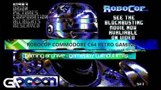 Commodore C64 ROBOCOP 1987 Retro Gameplay Teaser Arcade Style Retro Gaming Vintage Gameplay