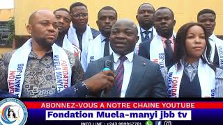 Remise du trophée Forgeron de la Nation à la Fondation Muela Manyi JBB, Son président en parle...