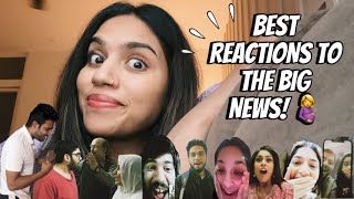 FAMILY & FRIENDS REACT TO PREGNANCY NEWS! 🤰💕 || Pregnancy series